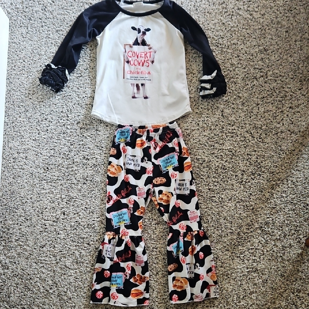Kids Pajamas - Black and White